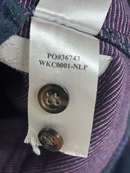 Faherty Legend Sweatshirt Sweater Shirt Northern Lights Plaid Button Down XXL - Picture 9 of 9